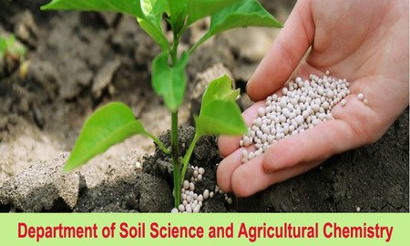 Soil Science and Agricultural Chemistry.